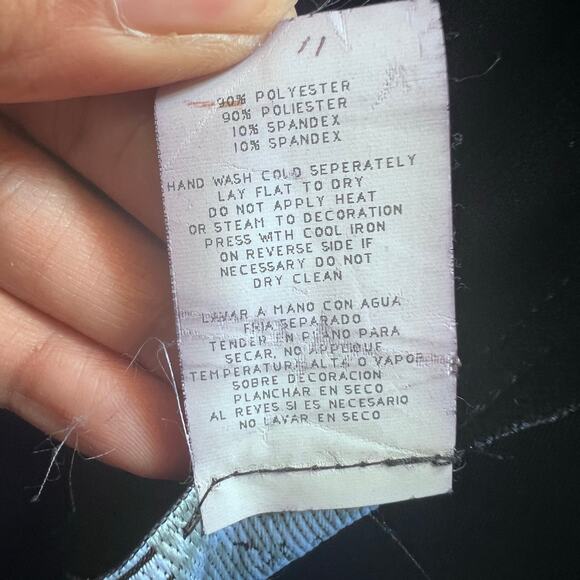 New Black Velvet Maxi Dress Women's 12 Sparkling Glitter Goth Fairy Whimsigoth‎ - Picture 8 of 8